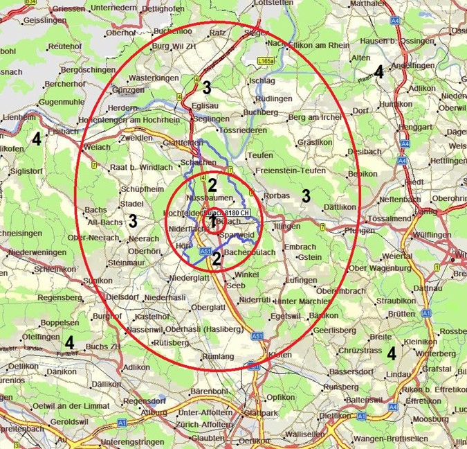 Wegpauschalen